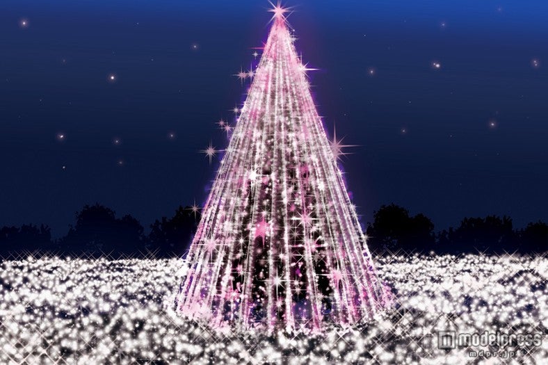「イルミネーションツリー」イメージ／画像提供：時之栖