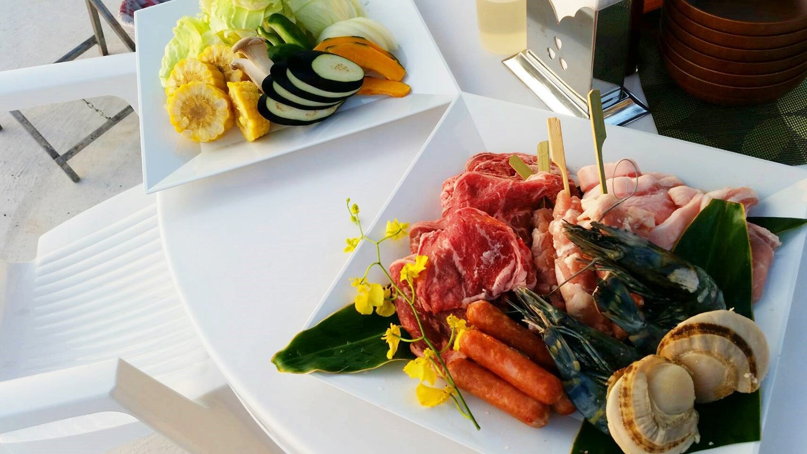 レストランHikari・バーベキュー（提供写真）