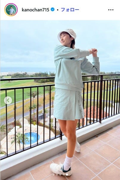 狩野舞子Instagramより