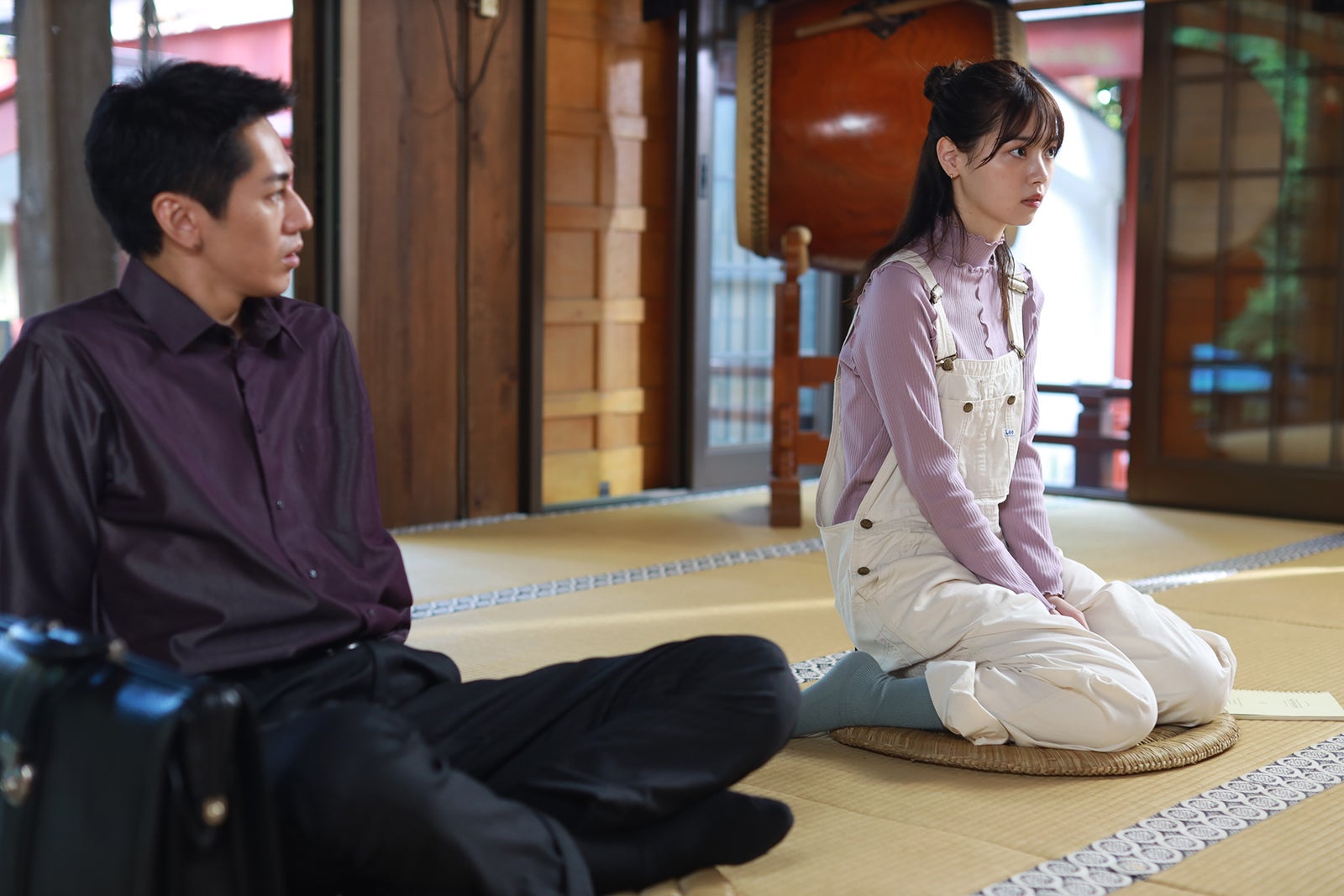 永山絢斗、西野七瀬／「言霊荘」第4話より（C）テレビ朝日