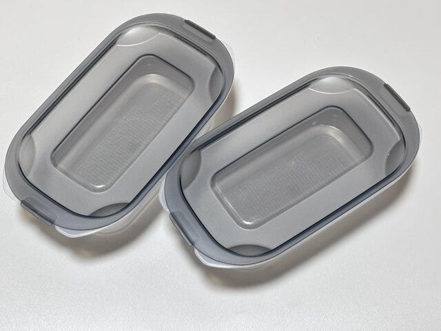 ダイソー クレルパック(2個、グレー) セット内容 ダイソー クレルパック(2個、グレー) セット内容