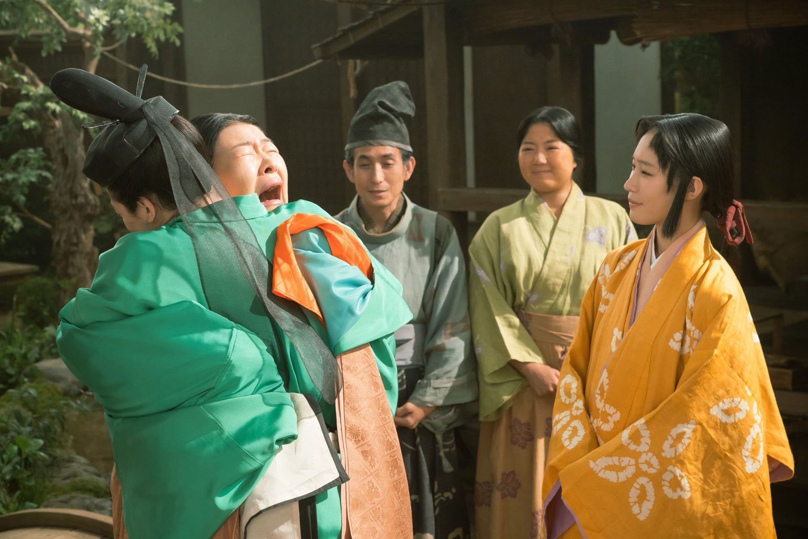 信川清順、高杉真宙、南沙良「光る君へ」第39話（C）NHK