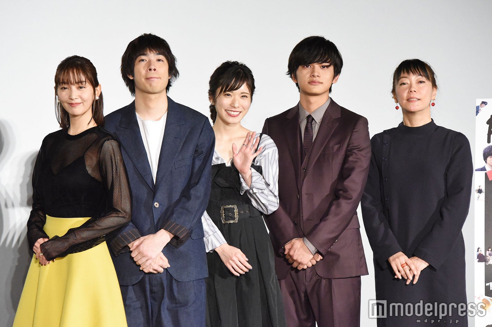 石橋杏奈、渡辺大知、松岡茉優、北村匠海、大九明子監督 （C）モデルプレス