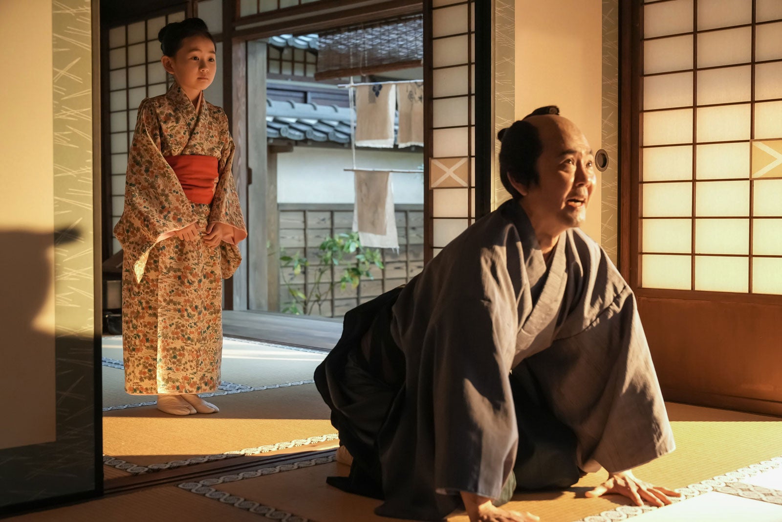 福地美晴、岡部たかし「ばけばけ」第3話（C）NHK