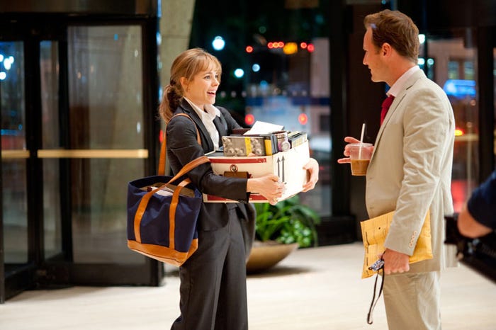 「恋とニュースのつくり方」(C) 2010 Paramount Pictures. All rights reserved.