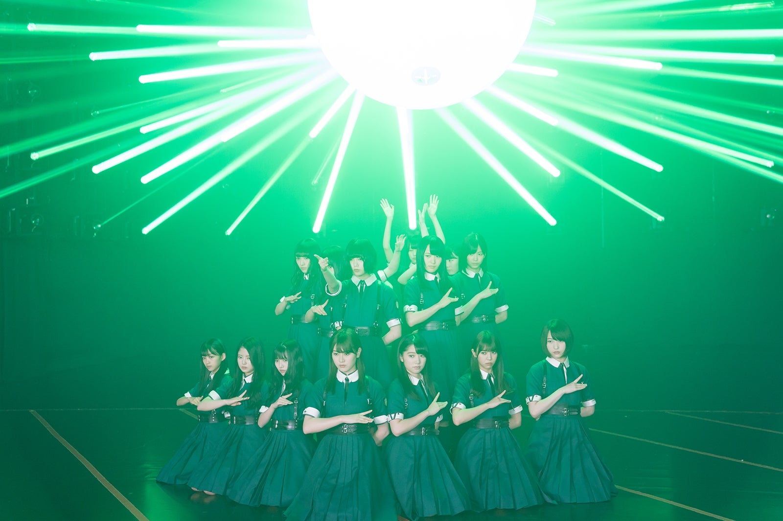 欅坂46／メイキングカット（提供写真）