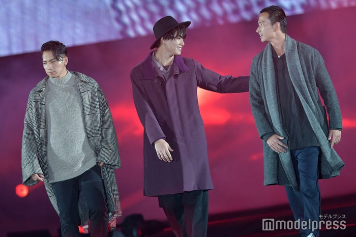 野替愁平、鈴木伸之、秋山真太郎 (C)モデルプレス