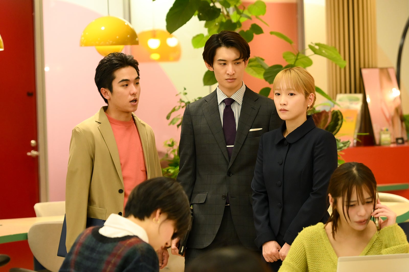 若林時英、向井康二、川栄李奈「フェイクマミー」最終話（C）TBS