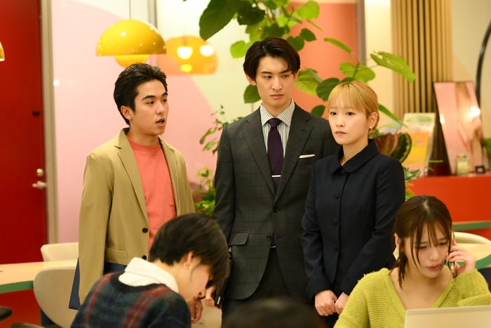 若林時英、向井康二、川栄李奈「フェイクマミー」最終話(C)TBS