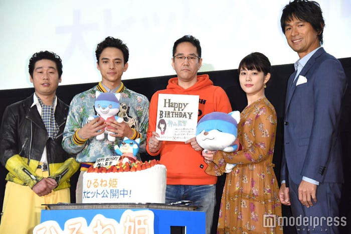 前野朋哉、満島真之介、神山健治監督、高畑充希、江口洋介(C)モデルプレス