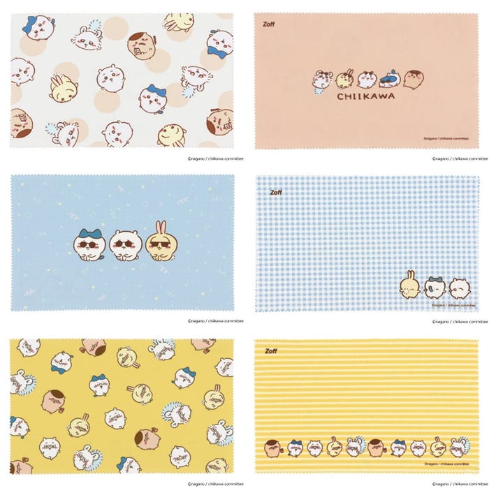 Zoff×「ちいかわ」コラボ(提供写真)