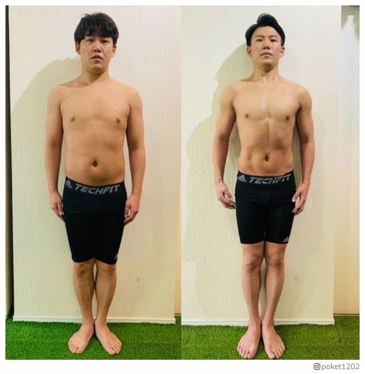 ジャンポケおたけ、3ヶ月でマイナス9キロ成功 ビフォーアフターに驚きの声「全然違う」