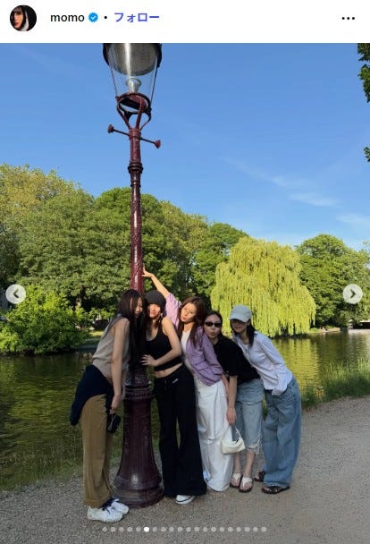 モモInstagramより