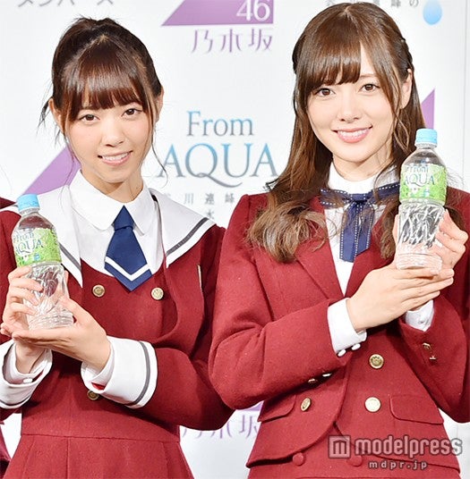 西野七瀬、白石麻衣