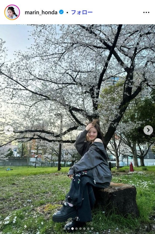 本田真凜Instagramより