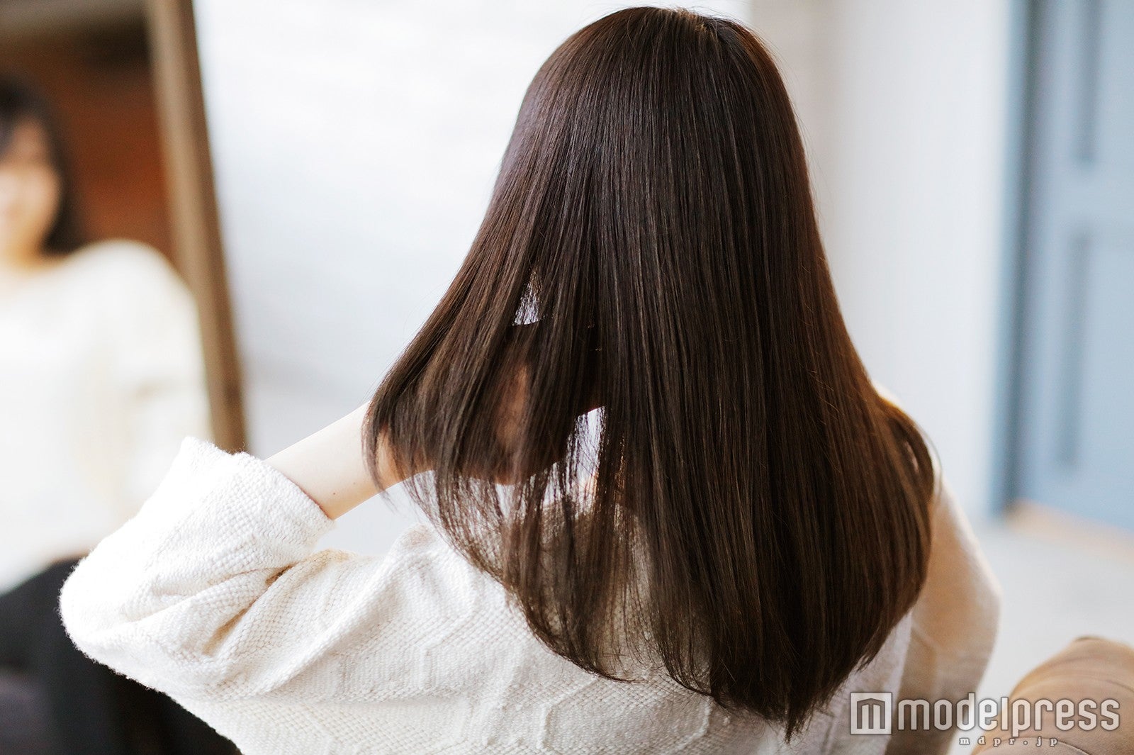 花粉の季節もうるツヤ髪で可愛い私に（C）モデルプレス