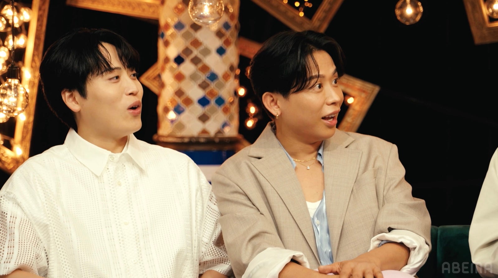 池田直人、小田切ヒロ「エイジレスボーイズ」（C）AbemaTV, Inc.