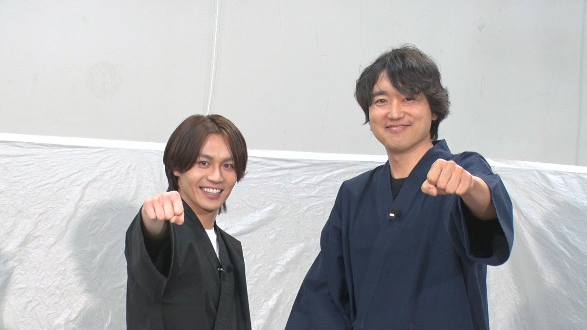 松田元太、武田双雲（C）TBS