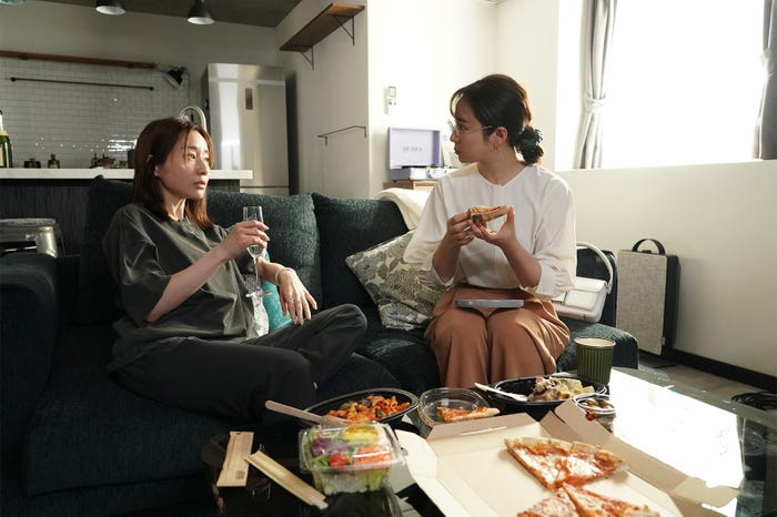 田中みな実、木村文乃「愛の、がっこう。」第3話(C)フジテレビ