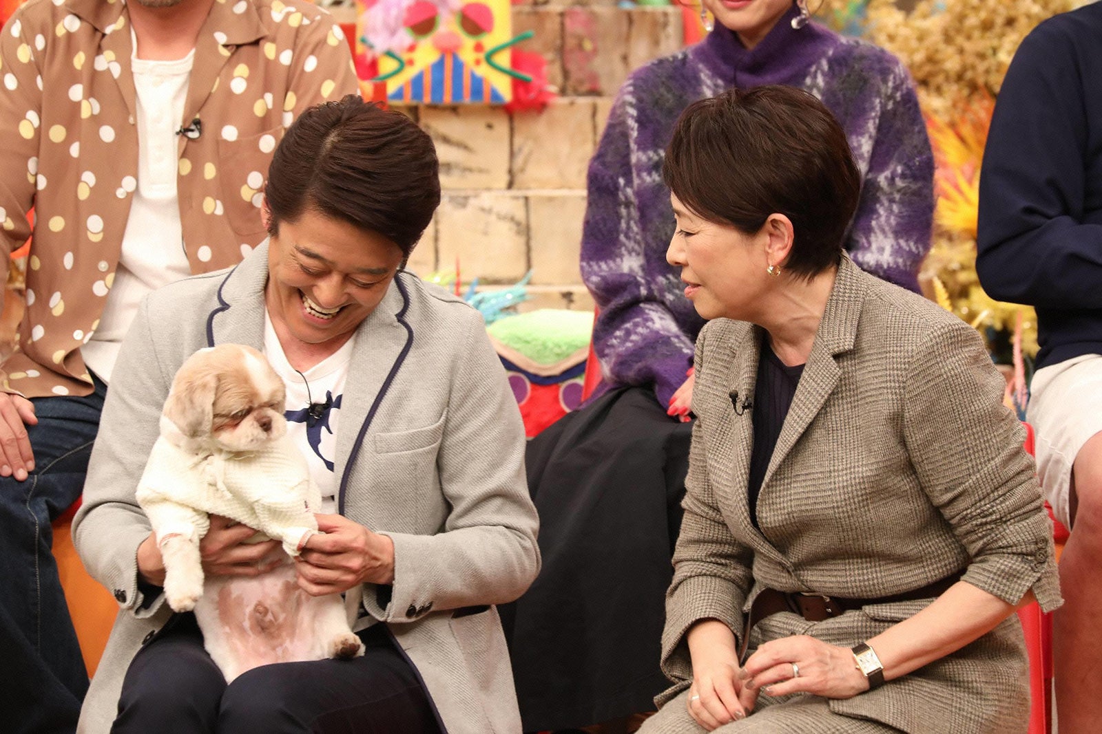 坂上忍、安藤優子（C）フジテレビ