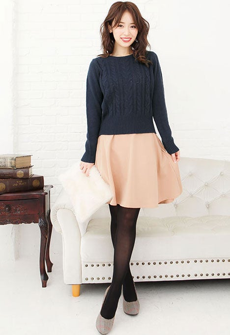 ケーブル編みニット「神戸レタス」1990円（税込）／画像提供：神戸レタス