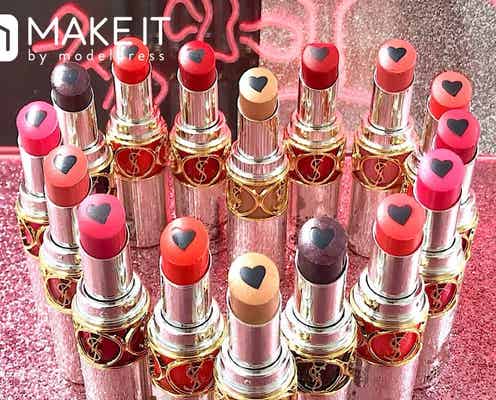 【YSL・2月6日発売】新作リップ「ヴォリュプテ プランプインカラー」全8色レビュー!スウォッチあり