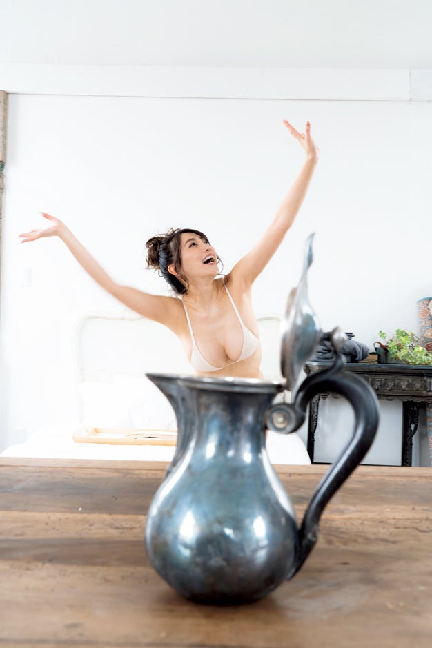 森咲智美／(C)光文社／週刊FLASH　写真：LUCKMAN