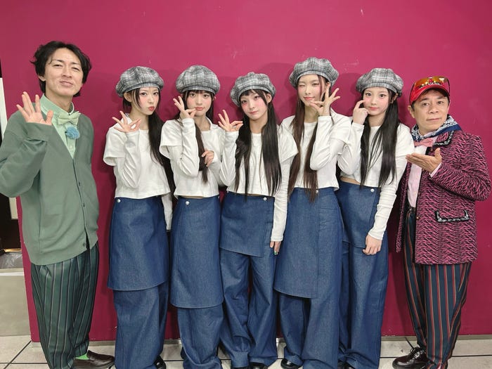 ILLIT、ナインティナイン(C)フジテレビ