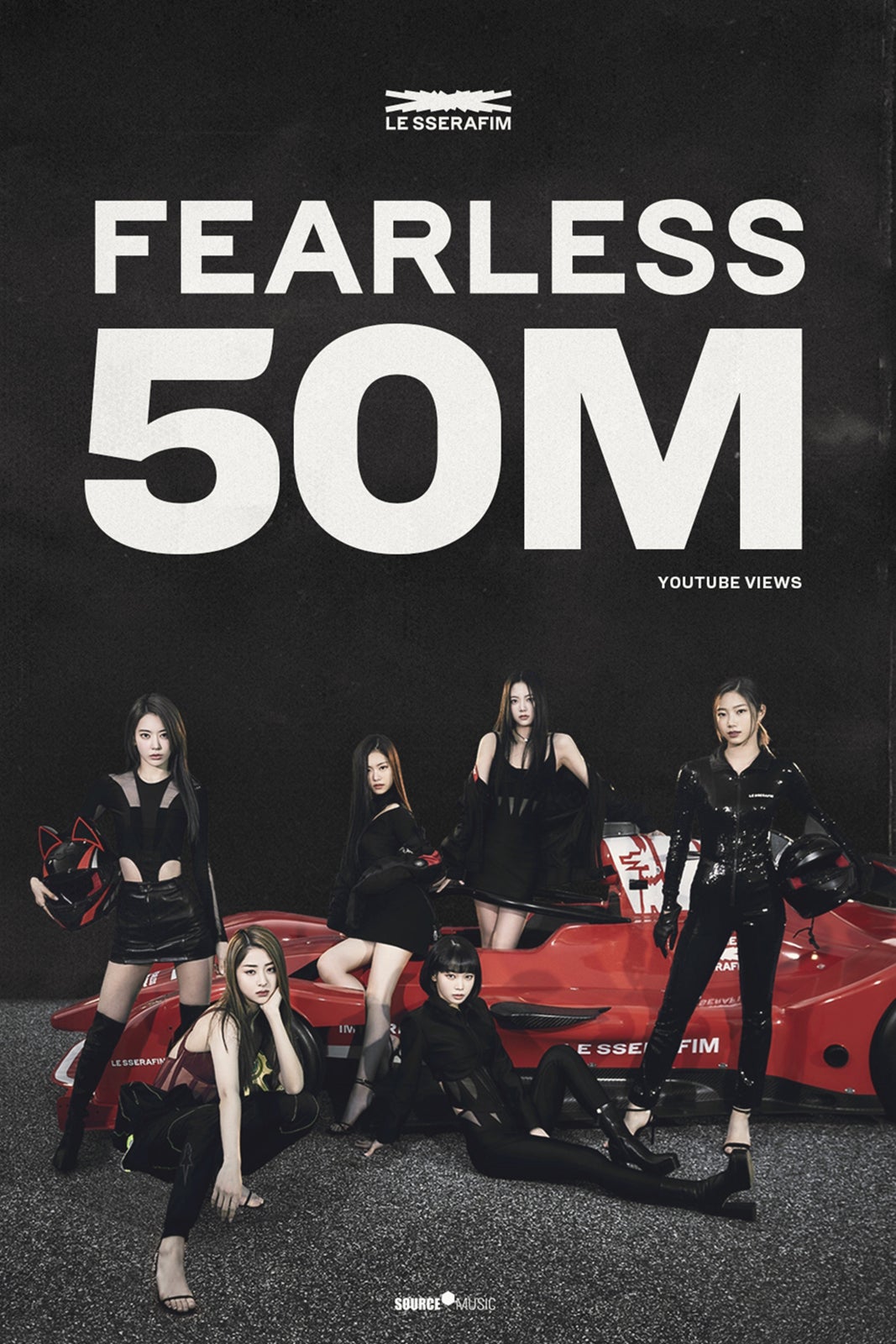 LE SSERAFIM、デビュー曲「FEARLESS」MV公開1週間で5,000万回再生突破