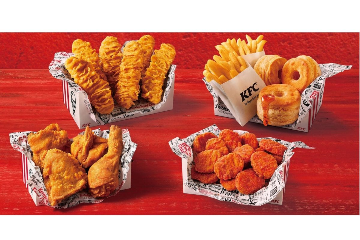 ケンタッキー「シェアBOX」