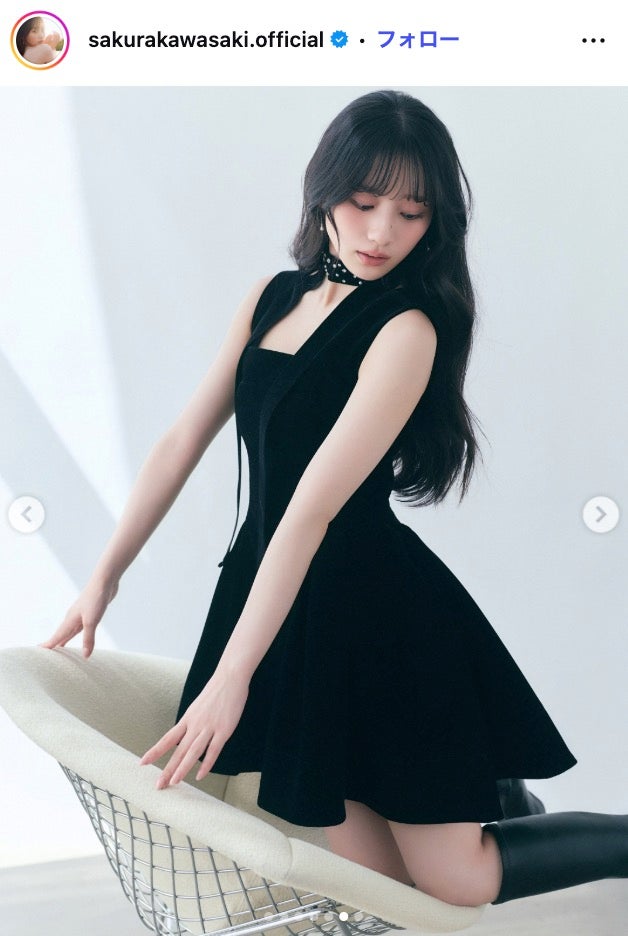 川崎桜Instagramより