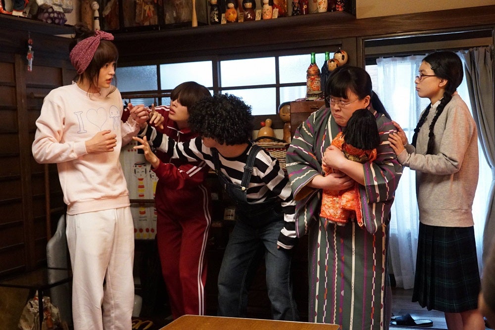 瀬戸康史、内田理央、松井玲奈、富山えり子、芳根京子／「海月姫」第2話より（C）フジテレビ