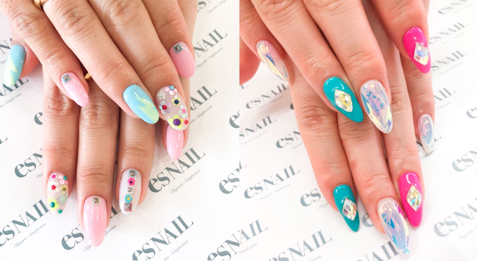 見ているだけでワクワクしちゃう！“カラフルネイル”がやっぱり可愛い