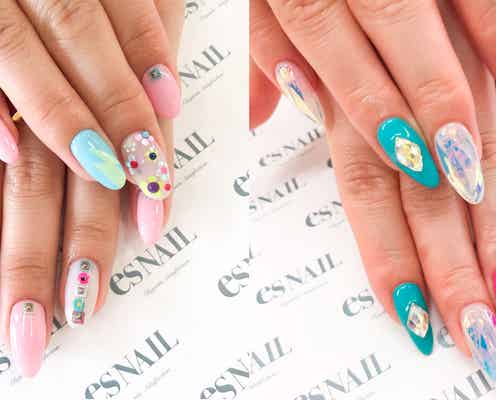 見ているだけでワクワクしちゃう!“カラフルネイル”がやっぱり可愛い