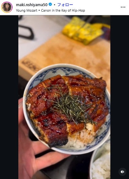 西山茉希Instagramより