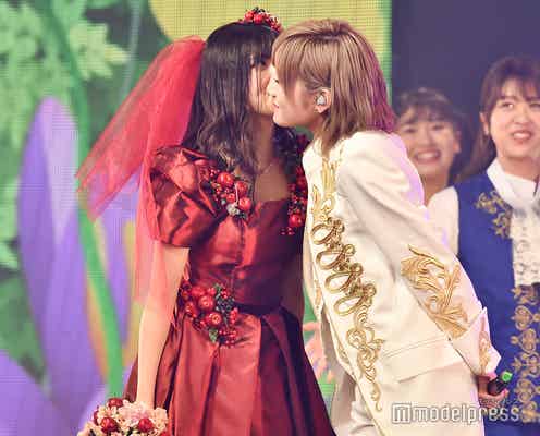 AKB48岡田奈々、男装で村山彩希とキス・“結婚式”…<ゆうなぁ単独コンサートライブレポ・セットリスト>