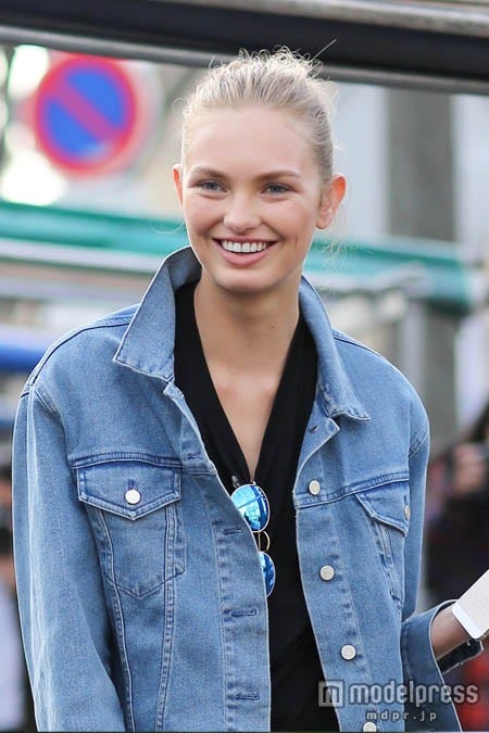 このGジャンはお気に入りのよう。Newscom/Zeta Image