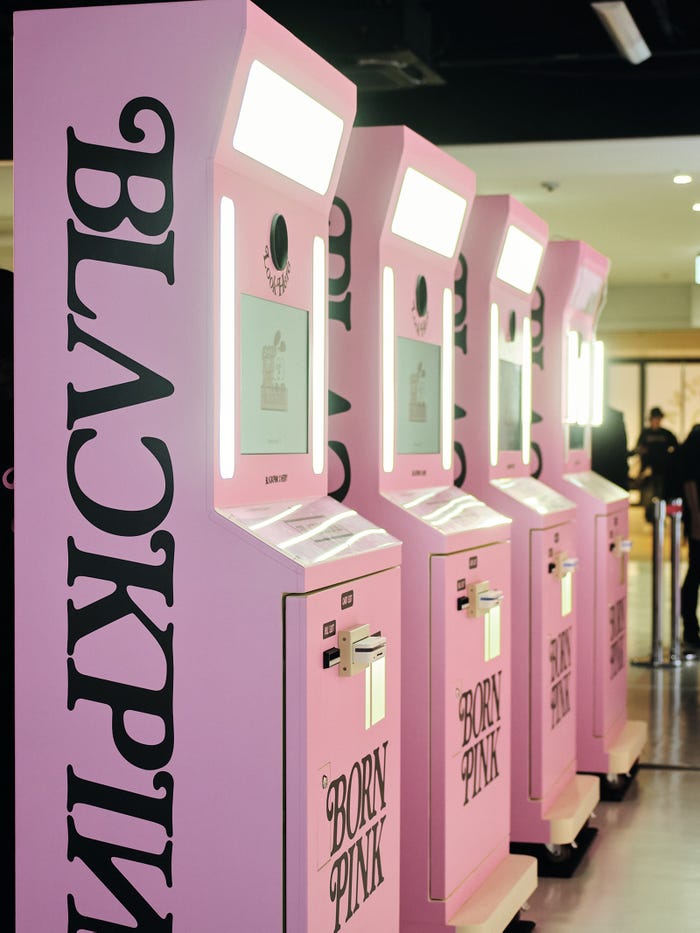 BLACKPINK「BORN PINK」ポップアップストア/撮影:Kazuma Yamano