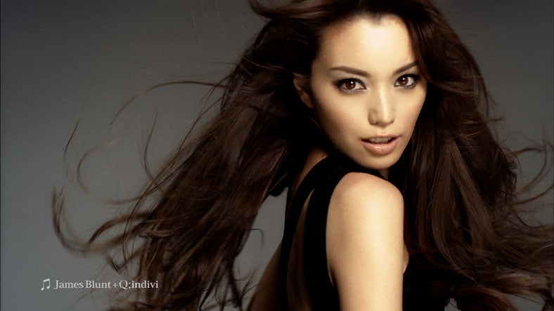 蛯原友里／新CM「グラマラスな髪」編