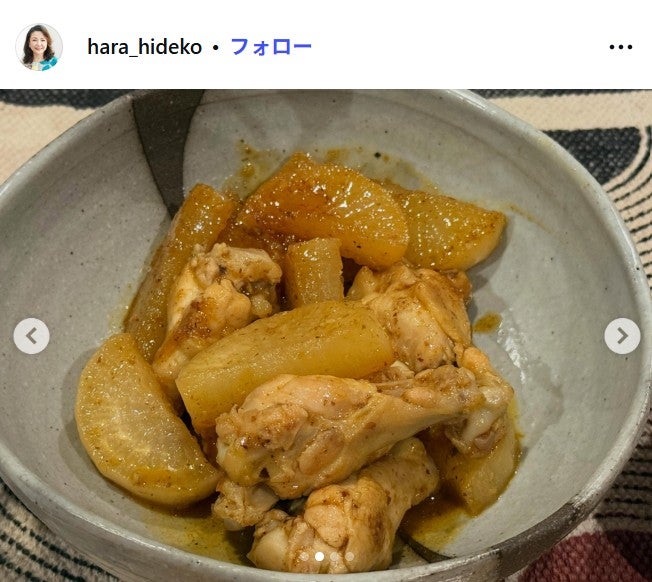 原日出子Instagramより