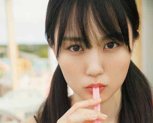 乃木坂46賀喜遥香、坂道グループ歴代1位の快挙 1st写真集「まっさら」初公開写真解禁