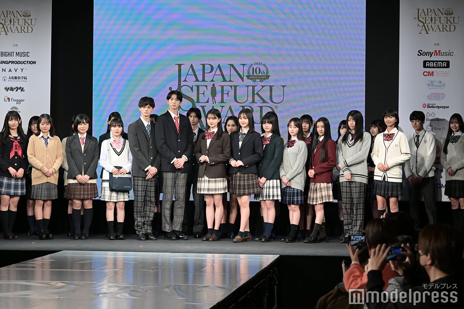 「第10回日本制服アワード」授賞式の様子 （C）モデルプレス