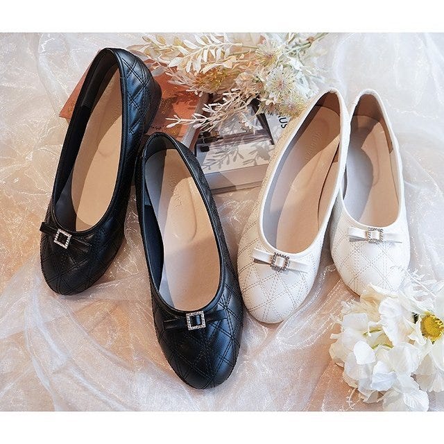 しまむら キルティングパンプス(kanna) しまむらのキルティングパンプス(kanna)