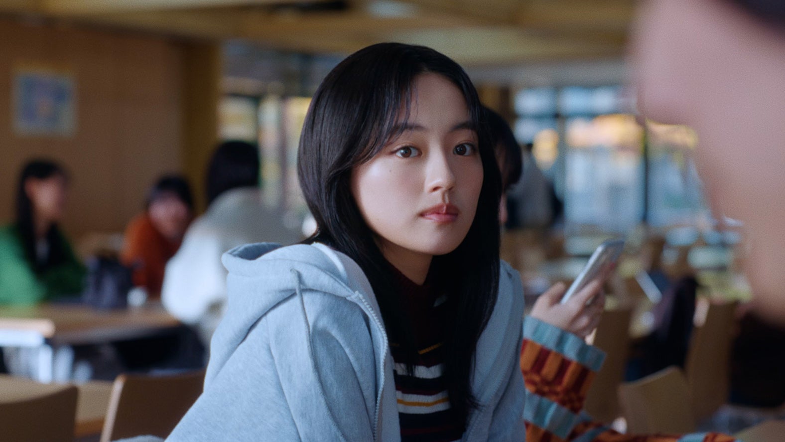 上坂樹里／JR SKISKI 新CM「今だけは青い冬。」準備篇（提供写真）