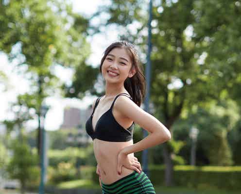 「Ranzuki」の8等身美女・涼海花音のヘルシーボディに釘づけ!抜群スタイルに反響