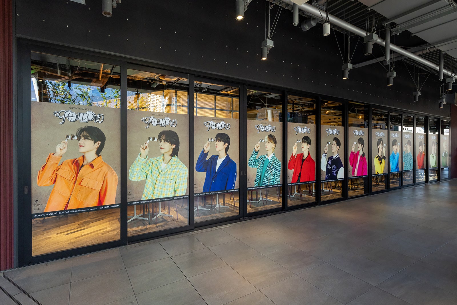 SEVENTEEN 'FOLLOW' THE CITY RAYARD MIYASHITA PARK（C）HYBE JAPAN