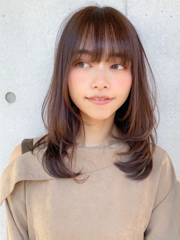 30代に人気のセミロング特集 おしゃれで可愛い 大人のおすすめヘアスタイル モデルプレス