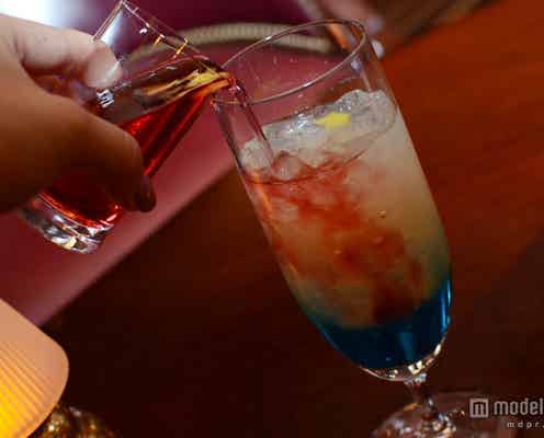 七夕ディズニー、天の川カクテルを飲んでみた