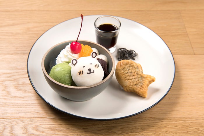 にっこりクリームあんみつ御膳¥1,290（C）nagano／（C）GSJ