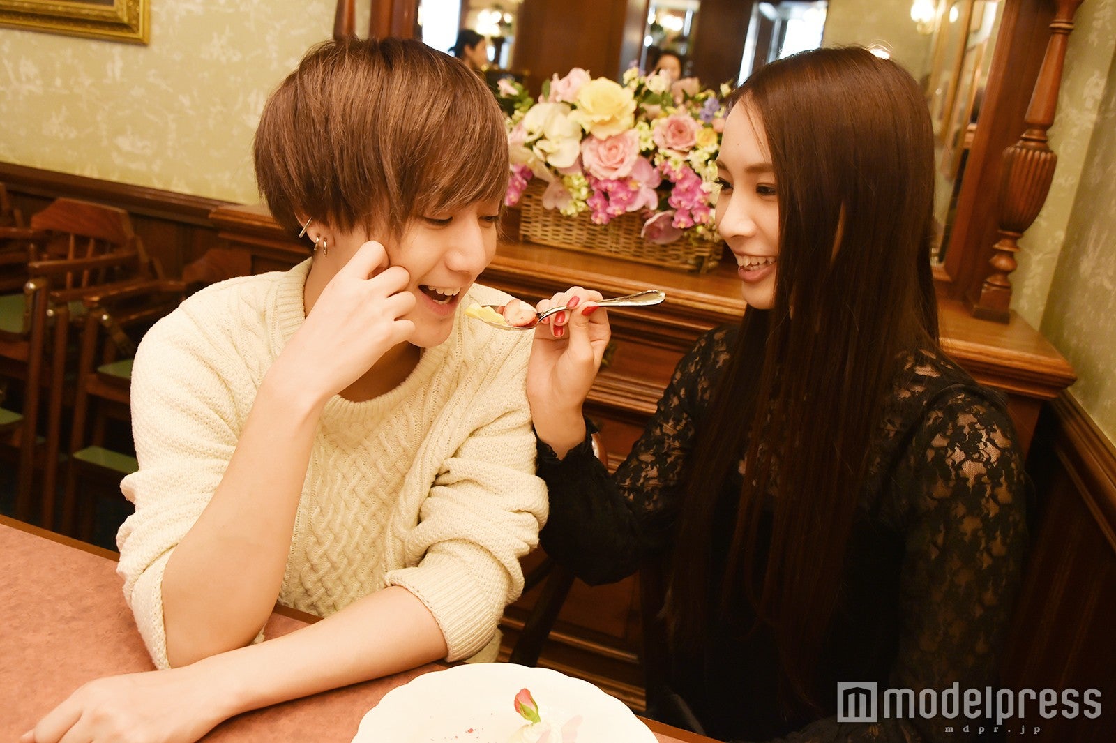 モデル：ゆーちゃそ王子、李璃（C）モデルプレス